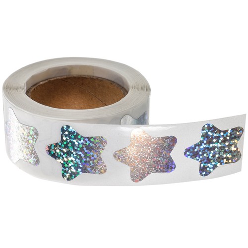 Etichette adesive stella - ,