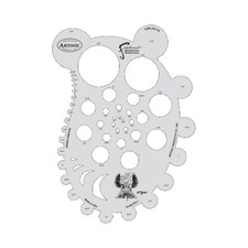 Artool Ryan Ryno's Blasted Circle FX Stencil ART-BLTFX-1