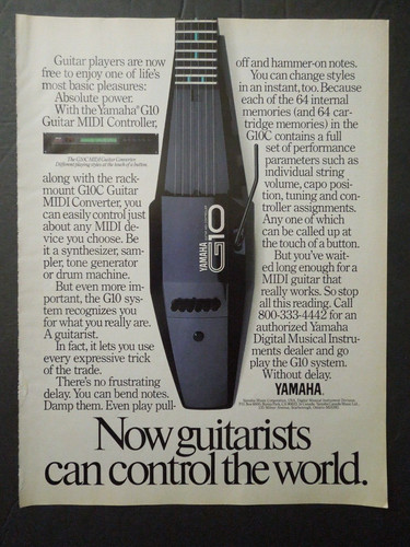 Pubblicità rivista yamaha - rivista,