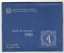 ITALIA DIVISIONALE FDC 1980 -