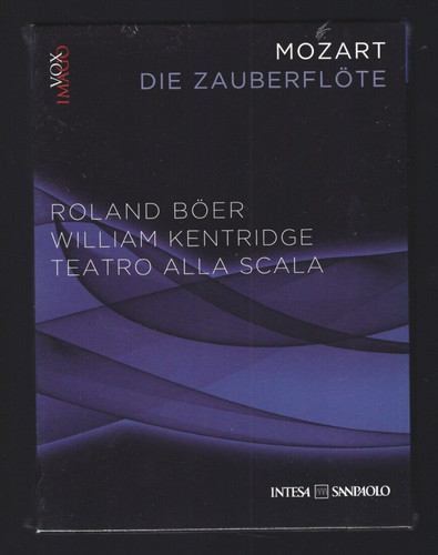 Dvd mozart die zauberflote - mozart,