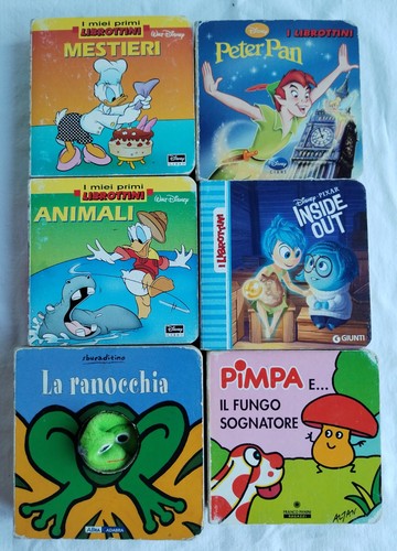 Lotto libri cartonati per - 6,