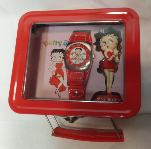 Orologio betty boop con latta - betty,