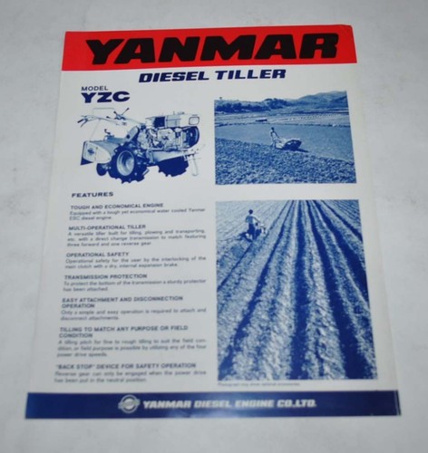 Yanmar motozappa diesel - yanmar,