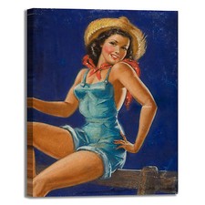 Pin vintage anni 60 70 - pin, up