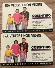 SCHEDE TELEFONICHE OMAGGIO COSENTINO 70-71 USATE MAGNETICHE