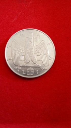 Una lira vittorio emanuele iii - una,