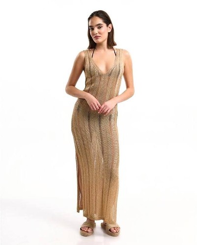 Abito donna rete oro ble - da,