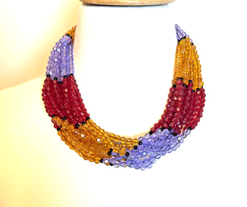 Squisita collana perline - di,