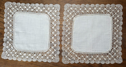 Pizzo antico 2 fazzoletti - pizzo,