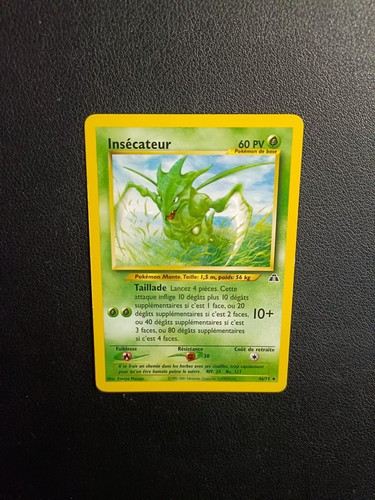 Carte pokémon insécateur - pokémon,