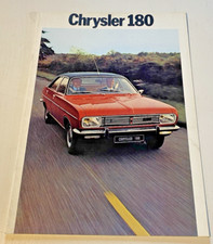 Brochure de Vente CHRYSLER 180