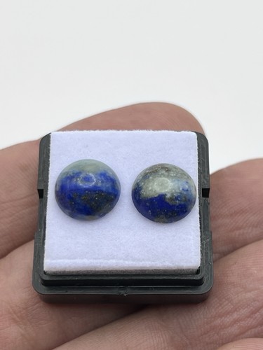 Coppia cabochon tondo - cabochon,