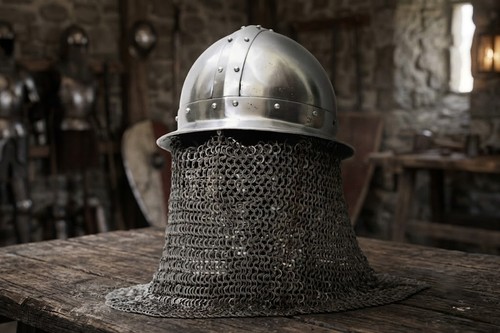 Elmetto varangiano acciaio - elmetto,
