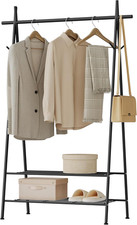 Stand Appendiabiti Da Terra Moderno Scaffale Porta Abiti Da Camera Con Ganci E S