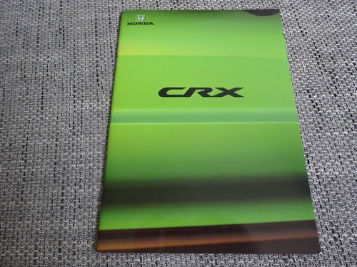 Brochure depliant honda - honda, crx