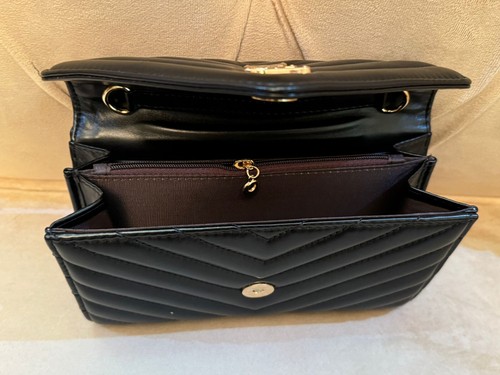 Borsa tracolla nera in - a,