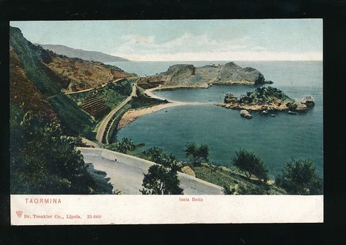 Italy taormina isola bella - italy,