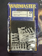 Games Workshop Warmaster High Elf Swordmasters fuori produzione Warhammer 10 mm Tempesta del Caos