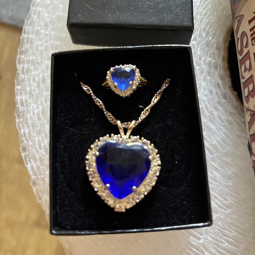 Collana anello titanic - collana, cuore