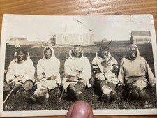 Vintage RPPC Alaska Inuit
