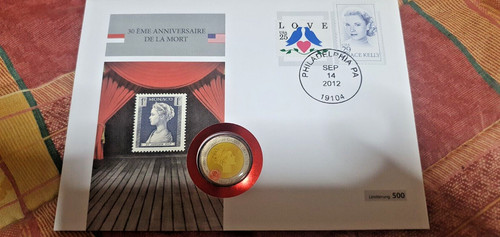 Monaco numisbrief grace - ,