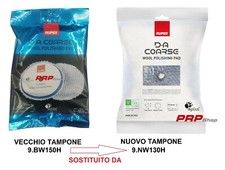 RUPES TAMPONE lucidatura lana / spugna blu COARSE Ø 130 9.NW130H  EX 9.BW150H
