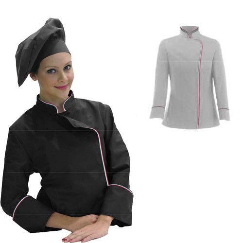Giacca cuoco donna - , profilo