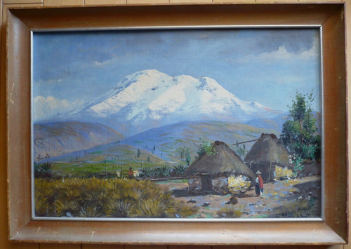 Emilio moncayo olio firmato - emilio, moncayo,