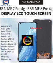 REALME 7 Pro 4g - 8 Pro 4g DISPLAY TOUCHSCREEN AMOLED PARI ORIGINALE