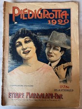 Piedigrotta 1920  Maddaloni Compilatore FIORE  Spartiti Canzone Napoletana foto