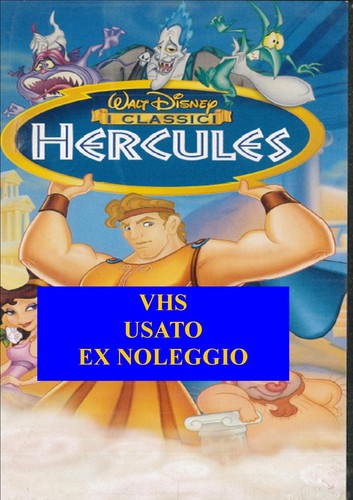 Hercules vhs ex noleggio - vhs,
