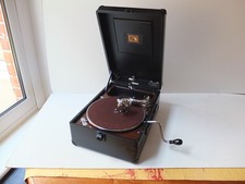 HMV 102D  portable gramophone