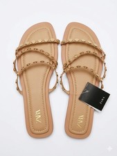 Zara EMBELLISHED BOW SANDALS