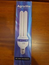 Lampada Agrolite CFL 105W  – luce fredda per crescita piante indoor – attacco...