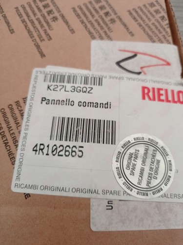 Riello pannello comandi - pannello,