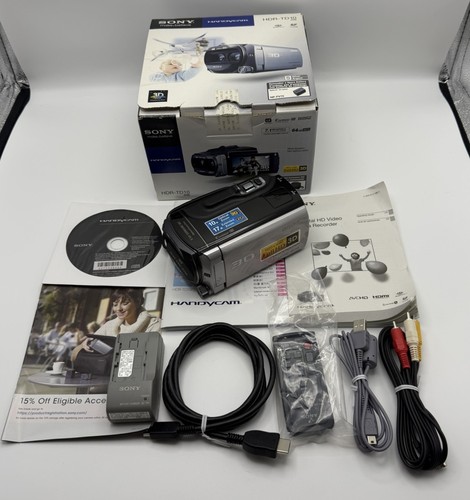 Videocamera sony handycam - videocamera, 3d