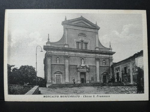 Cartolina moncalvo monferrato - moncalvo,
