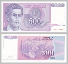 Jugoslavia 500 Dinara 1992