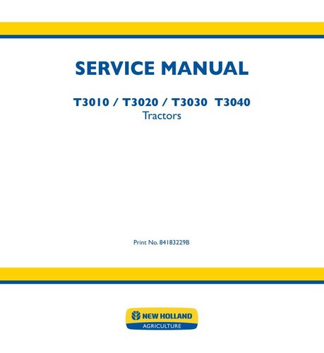 New holland t3010 t3020 - new,