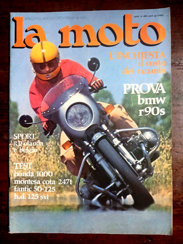 Moto rivista quinta - quinta, uscita