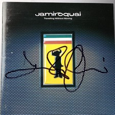 CD autografato firmato Jamiroquai che viaggia senza muoversi con certificato di autenticità