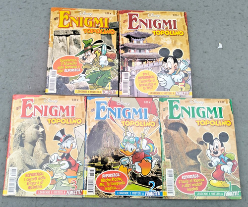 Gli enigmi topolino 3 4 - gli,
