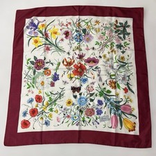 GUCCI Sciarpa Vintage Floreale