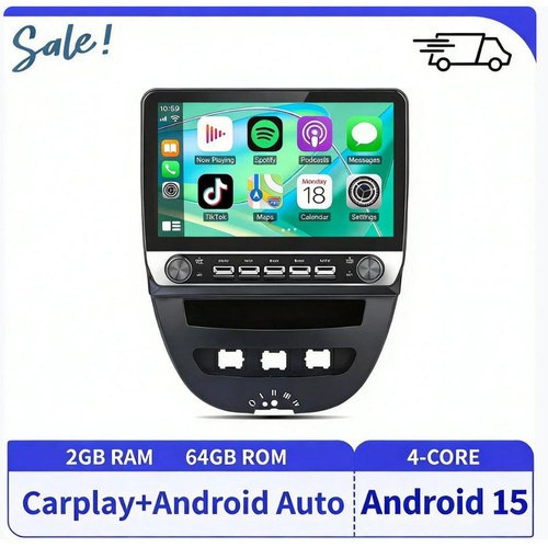 Carplay android autoradio - 15,