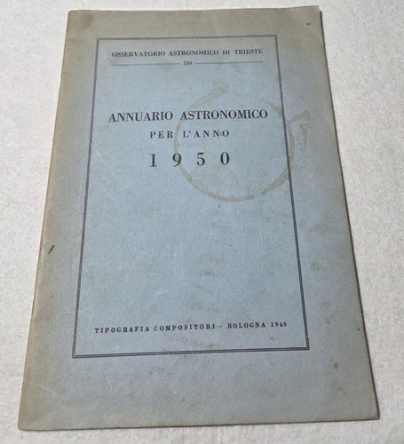 Annuario astronomico per