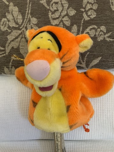 Burattino mano peluche - burattino, tigre