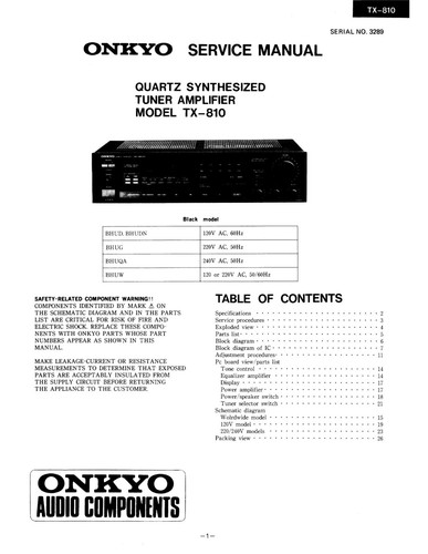 Manuale servizio - servizio,