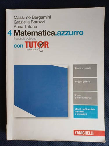 Libro matematica azzurro - libro, 'matematica.azzurro'