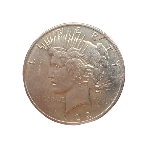 1922 usa 900 silver peace - 1922,